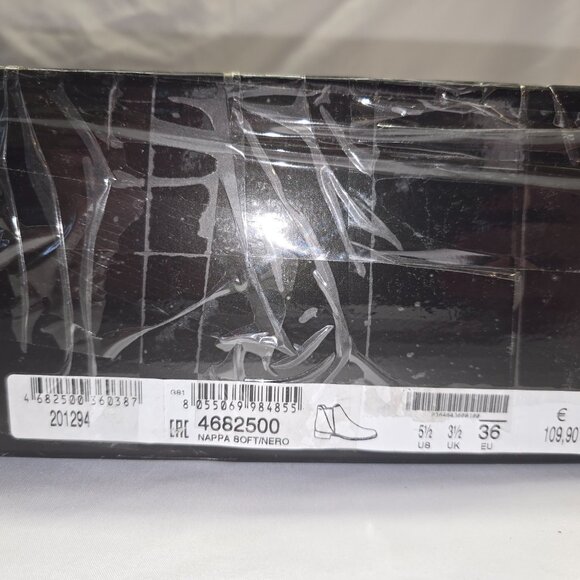 IGI&CO 4682500 Nappa soft/Nero Ankle Boot in Black Leather, Women's US size 5.5 - Picture 9 of 9